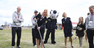 2014 Liepājas hokejisti "Rally Kurzeme" laikā