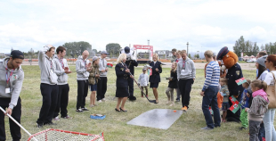 2014 Liepājas hokejisti "Rally Kurzeme" laikā