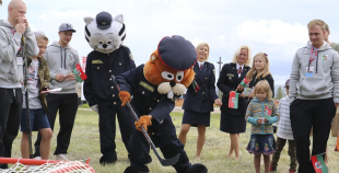 2014 Liepājas hokejisti "Rally Kurzeme" laikā