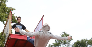 2014 Liepājas hokejisti "Rally Kurzeme" laikā