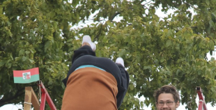 2014 Liepājas hokejisti "Rally Kurzeme" laikā