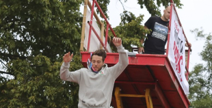 2014 Liepājas hokejisti "Rally Kurzeme" laikā