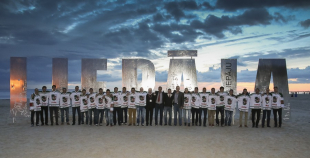 2014 Liepājas hokejisti "Rally Kurzeme" laikā