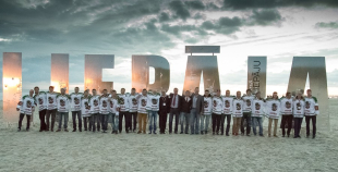 2014 Liepājas hokejisti "Rally Kurzeme" laikā