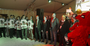 2014 Liepājas hokejisti "Rally Kurzeme" laikā