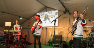 2014 Liepājas hokejisti "Rally Kurzeme" laikā