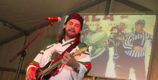 2014 Liepājas hokejisti "Rally Kurzeme" laikā