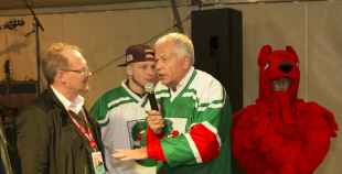 2014 Liepājas hokejisti "Rally Kurzeme" laikā