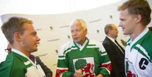 2014 Tiek prezentēts hokeja virslīgas klubs "Liepāja"