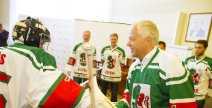 Tiek prezentēts hokeja virslīgas klubs "Liepāja"