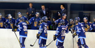 FOTO: HS "Rīga" - HK "Lido" 8:0