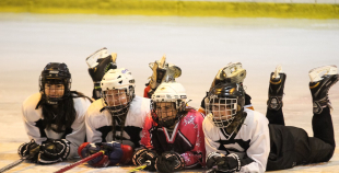 Meiteņu hokeja dienas aktivitātes