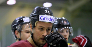 2014 Latvijas izlase aizvada pirmo treniņu galvenā trenera Aleksandra Beļavska vadībā