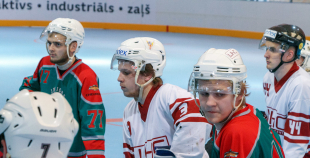 Latvijas inline hokeja izlase aizvada pirmo treniņu 