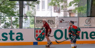 Latvijas inline hokeja izlase aizvada pirmo treniņu 