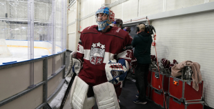 Latvijas nacionālā izlase vēlreiz uzvar Austriju