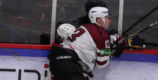 FOTO: Latvija U-18 - Latvijas U20 B komanda 2:1