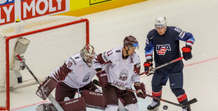 FOTO: Latvija - ASV (2:3 pag.)