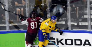 FOTO: Latvija -  Zviedrija (2:3)