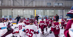 U-20 izlases kandidāti gatavojas LHF Prezidenta kausa izcīņai