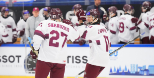 Latvijas U-18 izlasei fantastisks panākums pret Slovākijas vienaudžiem!