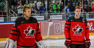 Pēdējā pārbaudes spēlē Latvijas piedzīvo neveiksmi pret zvaigžņoto Kanādu 