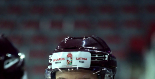 Latvijas hokeja izlases aizvada pirmo treniņu "Arēnā Rīga"