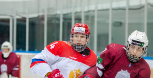 FOTO: Latvija U17 - Krievija U16 1:6