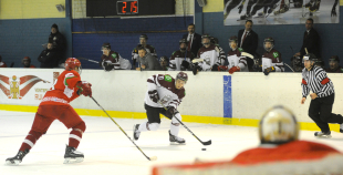 FOTO: Latvijas U-20 izlase turnīrā Ventspilī cieš neveiksmi (1:4) arī pret baltkrieviem 
