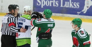 Virslīga: HK Liepāja - HK Mogo 7:6