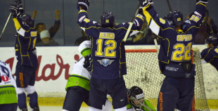 Virslīga: HK Kurbads - HK Mogo 2:3 