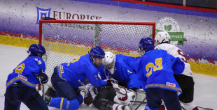 FOTO: Latvija U-18 - Kazahstāna U-18 1:0