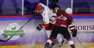 FOTO: Latvija U-18 - Baltkrievija U18 2:5