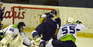 Virslīga: HK Kurbads - HK Mogo 2:3 