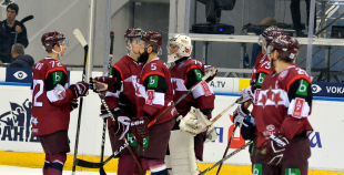 FOTO: Latvija - Slovēnija 