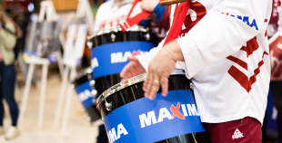 Latvijas izlases hokejisti un treneri tiekas ar līdzjutējiem!