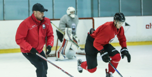 FOTO: Latvijas U-20 izlase uzsāk treniņnometni pirms pasaules čempionāta Francijā 