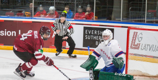 Latvijas U18 izlase atstāj sausā norvēģus un gūst otro uzvaru