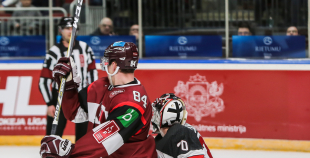 FOTO: Latvija - Kanāda 0:2 