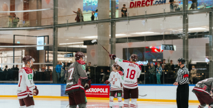 “Akropoles” ledus arēnā prezentētas Latvijas hokeja izlases jaunās formas