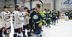 Foto: 7. finālspēle: HK Mogo - HK Kurbads 1:2