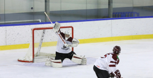 FOTO: Latvija - Ungārija (4:1)