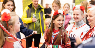 Latvijas izlases hokejisti un treneri tiekas ar līdzjutējiem!