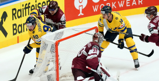 Latvijas izlases atzīst Zviedrijas izlases pārākumu