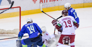 FOTO: Latvija - Slovēnija 9:1