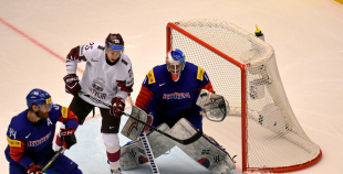 FOTO: Latvija - Koreja (5:0)