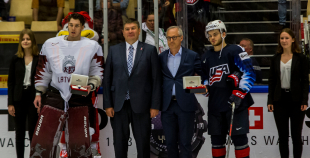 FOTO: Latvija - ASV (2:3 pag.)