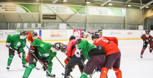 FOTO: Latvijas izlases treniņš pirms došanās uz Dāniju