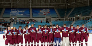 Latvijas 3x3 hokeja izlasei zelta medaļas!