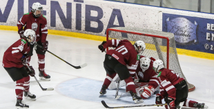 Latvijas U-16 hokejisti pirmajā mačā ar 5:3 uzveic Norvēģiju